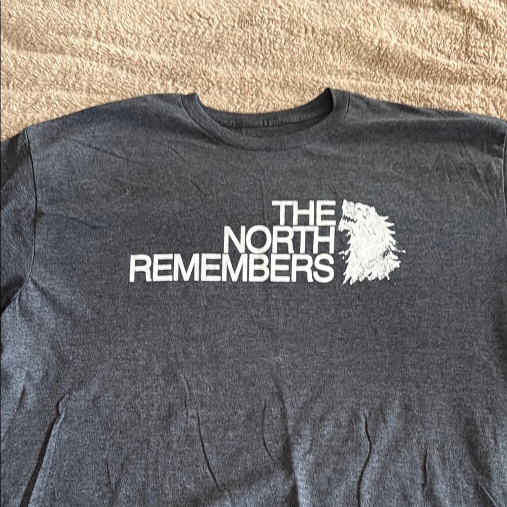 game of Thrones “The North Remembers” Gray T-Shirt